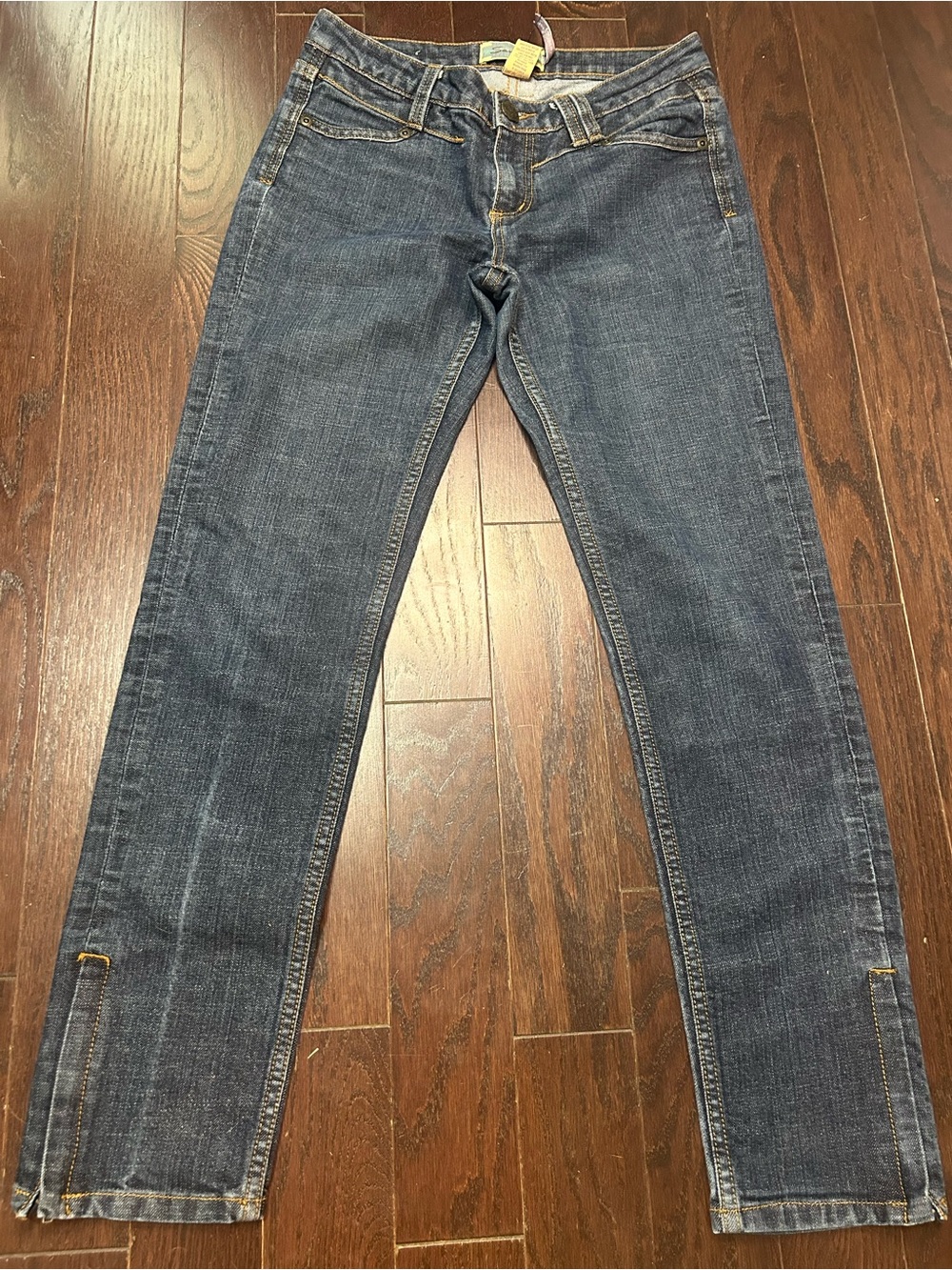 Seven7 Y2K Women's Straight Leg Jeans low rise zipper ankle stitched 7’s size 30